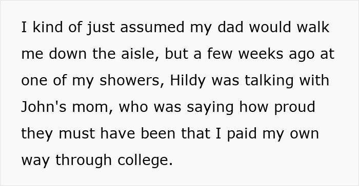 Dad Does The Bare Minimum For 25 Years, Mad When Daughter Won’t Give Him The Biggest Wedding Honor Dad Does The Bare Minimum For 25 Years, Mad When Daughter Won’t Give Him The Biggest Wedding Honor