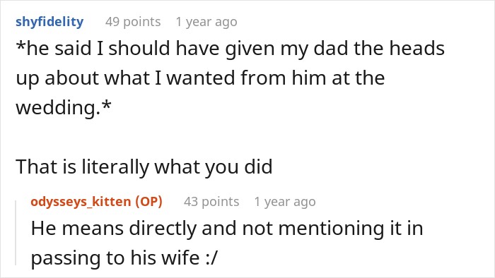 Dad Does The Bare Minimum For 25 Years, Mad When Daughter Won’t Give Him The Biggest Wedding Honor Dad Does The Bare Minimum For 25 Years, Mad When Daughter Won’t Give Him The Biggest Wedding Honor