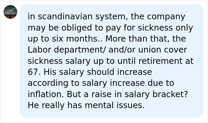Man Asks For A Raise After 15 Years On Sick Leave, Gets A Reality Check Instead Man Asks For A Raise After 15 Years On Sick Leave, Gets A Reality Check Instead