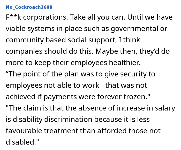 Man Asks For A Raise After 15 Years On Sick Leave, Gets A Reality Check Instead Man Asks For A Raise After 15 Years On Sick Leave, Gets A Reality Check Instead