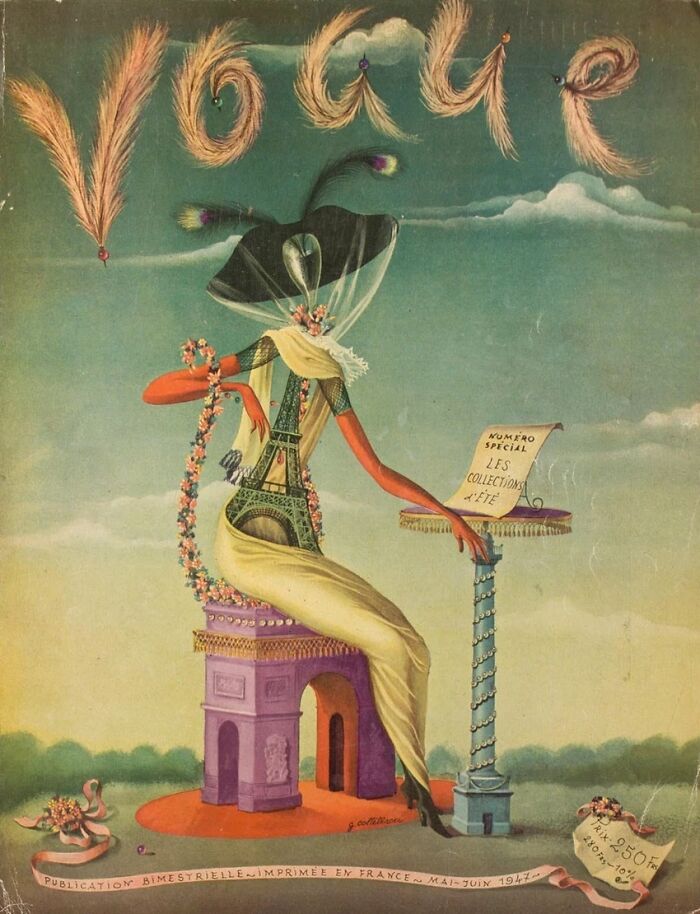 11 Vintage Vogue Covers That Captured The Golden Age Of Fashion Illustration, As Shared By This Page 11 Vintage Vogue Covers That Captured The Golden Age Of Fashion Illustration, As Shared By This Page