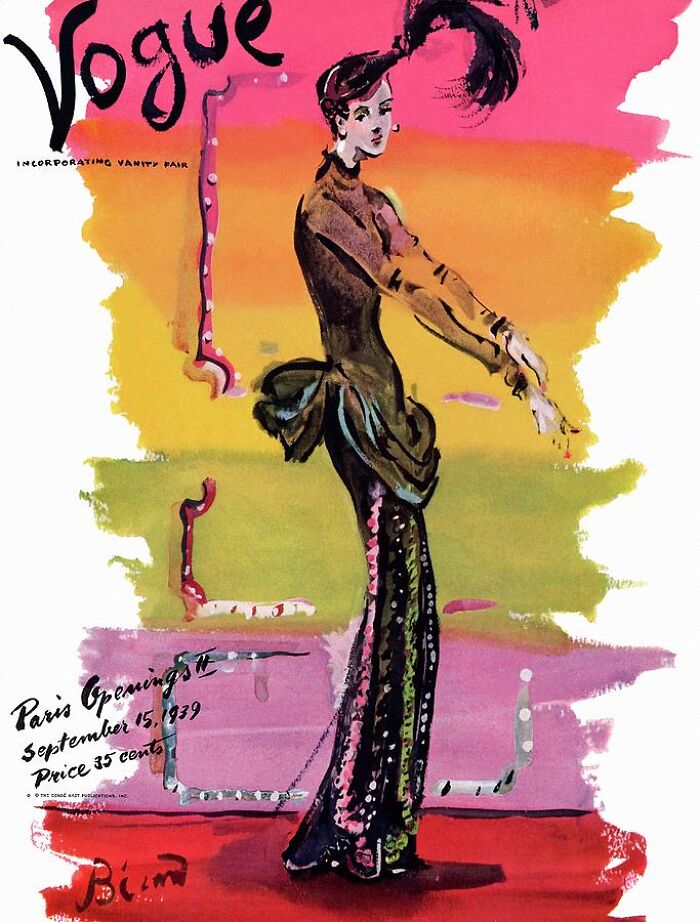 11 Vintage Vogue Covers That Captured The Golden Age Of Fashion Illustration, As Shared By This Page 11 Vintage Vogue Covers That Captured The Golden Age Of Fashion Illustration, As Shared By This Page