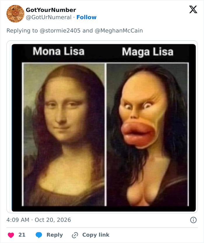 After Susan Dell’s Viral Transformation, Conservative Woman Slams ‘MAGA Face’ Trend In Trump’s Circle After Susan Dell’s Viral Transformation, Conservative Woman Slams ‘MAGA Face’ Trend In Trump’s Circle