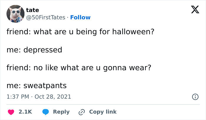 74 Of The Most Hilarious And Relatable Halloween Tweets