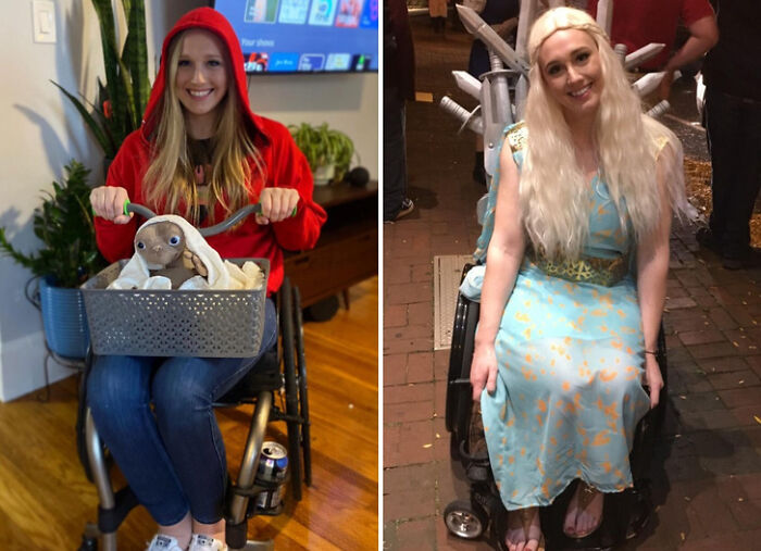 67 Creative And Hilarious People With Disabilities Who Won Halloween