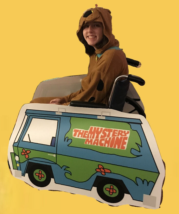 67 Creative And Hilarious People With Disabilities Who Won Halloween
