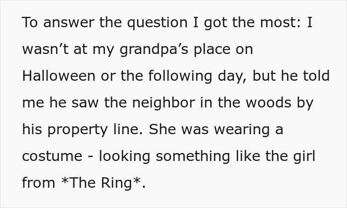 Man Asks Grandpa&rsquo;s Neighbor To Keep Quiet For The Sake Of An Old Dog, Gets A Witchy Stalker In Return
