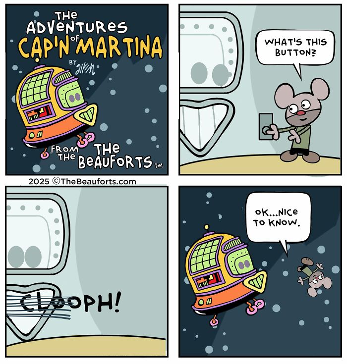 30 Funny Space Comics From &ldquo;The Adventures Of Cap&rsquo;n Martina&rdquo; That Take Humor To Another Galaxy