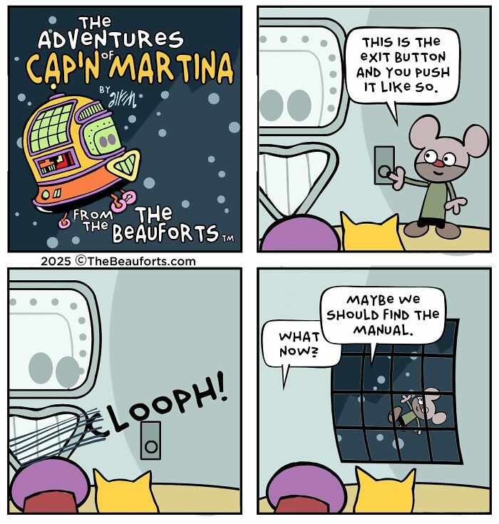30 Funny Space Comics From &ldquo;The Adventures Of Cap&rsquo;n Martina&rdquo; That Take Humor To Another Galaxy
