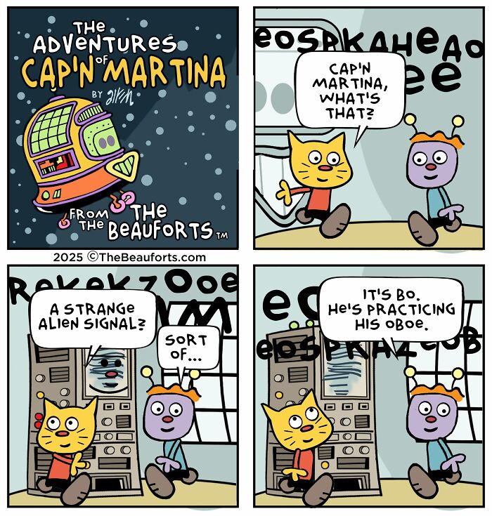 30 Funny Space Comics From &ldquo;The Adventures Of Cap&rsquo;n Martina&rdquo; That Take Humor To Another Galaxy