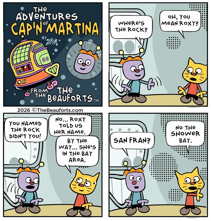 30 Funny Space Comics From &ldquo;The Adventures Of Cap&rsquo;n Martina&rdquo; That Take Humor To Another Galaxy