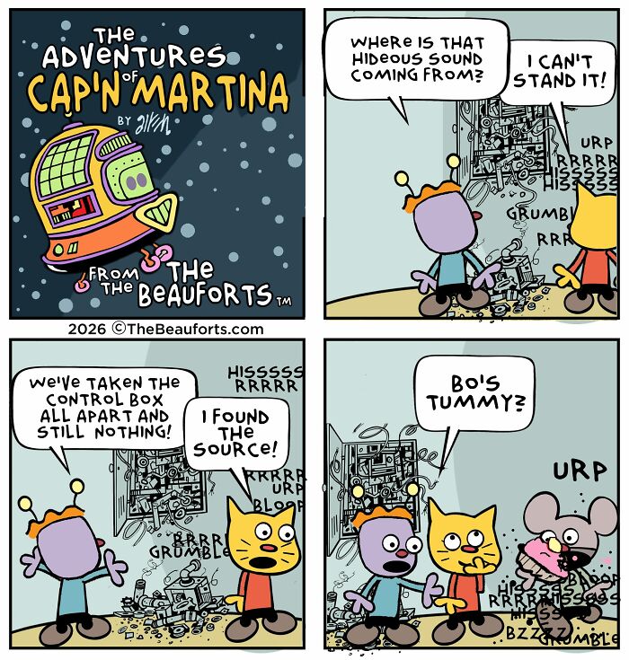 30 Funny Space Comics From &ldquo;The Adventures Of Cap&rsquo;n Martina&rdquo; That Take Humor To Another Galaxy
