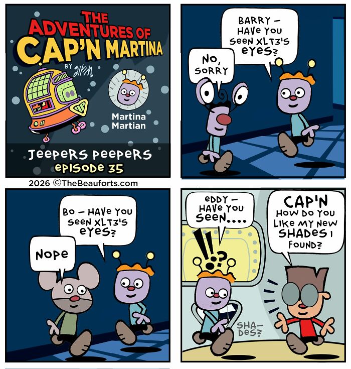 30 Funny Space Comics From &ldquo;The Adventures Of Cap&rsquo;n Martina&rdquo; That Take Humor To Another Galaxy