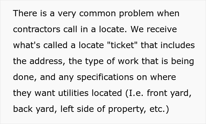 Contractor Wants Every Utility Marked, So Worker Makes Sure Nobody Can Miss Them