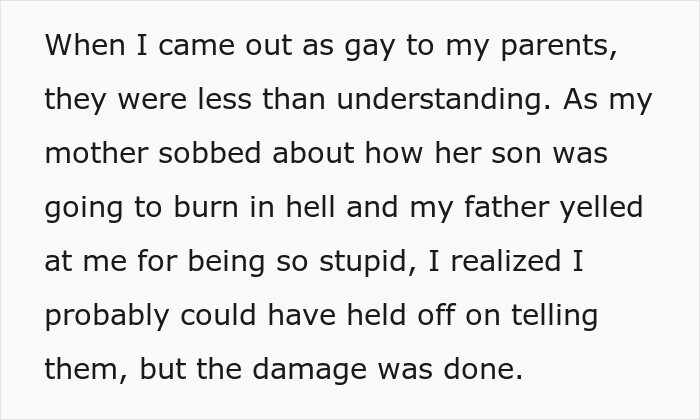 Guy Makes Parents Regret Outing Him To Friends And Family When He Gets The Chance To Appear On TV Guy Makes Parents Regret Outing Him To Friends And Family When He Gets The Chance To Appear On TV