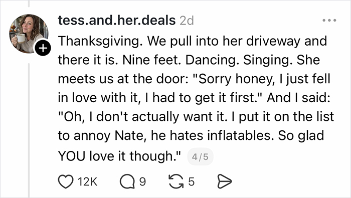 MIL Keeps Buying Everything On Couple’s Wishlist First, So DIL Finally Gives Her Something Worth Copying MIL Keeps Buying Everything On Couple’s Wishlist First, So DIL Finally Gives Her Something Worth Copying