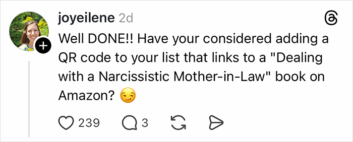 MIL Keeps Buying Everything On Couple’s Wishlist First, So DIL Finally Gives Her Something Worth Copying MIL Keeps Buying Everything On Couple’s Wishlist First, So DIL Finally Gives Her Something Worth Copying