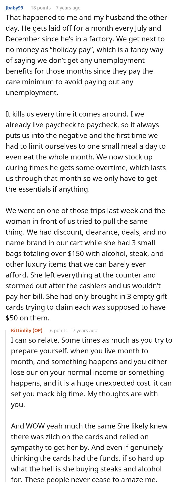 Woman Sees Stranger’s Overflowing Cart And Decides She Must Have Money To Spare Woman Sees Stranger’s Overflowing Cart And Decides She Must Have Money To Spare