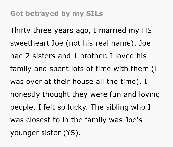 Women Betray SIL Of 33 Years, She’s Shocked When They Say They Wish Late Bro Had Divorced Her Women Betray SIL Of 33 Years, She’s Shocked When They Say They Wish Late Bro Had Divorced Her