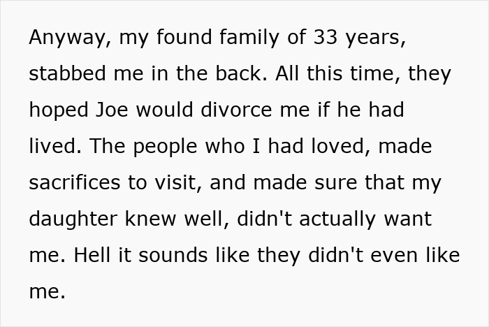 Women Betray SIL Of 33 Years, She’s Shocked When They Say They Wish Late Bro Had Divorced Her Women Betray SIL Of 33 Years, She’s Shocked When They Say They Wish Late Bro Had Divorced Her