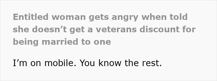 Mom Can’t Find Popular Costume In Her Daughter’s Size, Blows Up At Employee Over Military Discount Mom Can’t Find Popular Costume In Her Daughter’s Size, Blows Up At Employee Over Military Discount