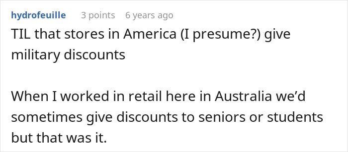 Mom Can’t Find Popular Costume In Her Daughter’s Size, Blows Up At Employee Over Military Discount Mom Can’t Find Popular Costume In Her Daughter’s Size, Blows Up At Employee Over Military Discount