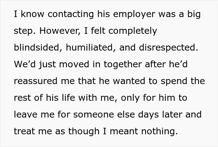 25YO Takes Revenge On BF Who Found A “Backup” GF By Emailing His Employer About His Fake Sick Leave 25YO Takes Revenge On BF Who Found A “Backup” GF By Emailing His Employer About His Fake Sick Leave