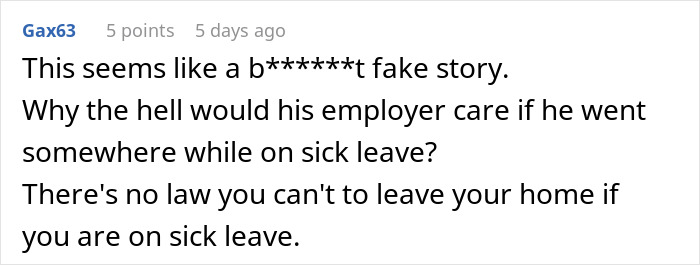 25YO Takes Revenge On BF Who Found A “Backup” GF By Emailing His Employer About His Fake Sick Leave 25YO Takes Revenge On BF Who Found A “Backup” GF By Emailing His Employer About His Fake Sick Leave