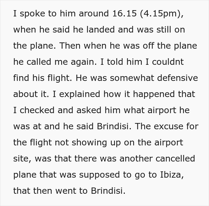 Guy Takes An Imaginary Flight To Italy, His Story Falls Apart As GF Checks The Flight Tracker