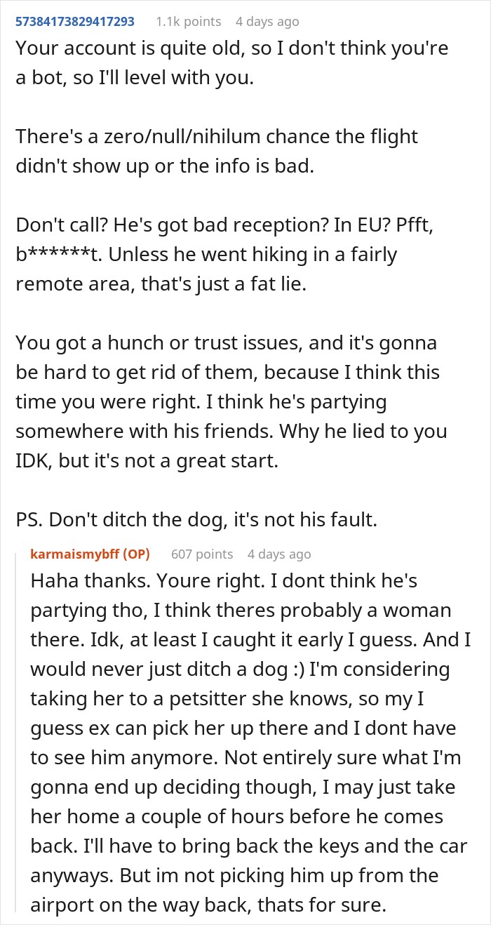 Guy Takes An Imaginary Flight To Italy, His Story Falls Apart As GF Checks The Flight Tracker
