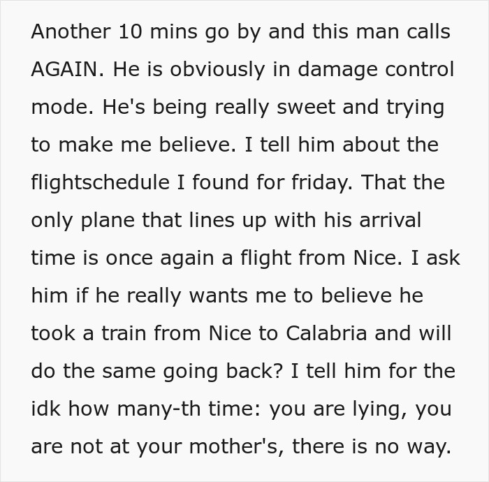 Guy Takes An Imaginary Flight To Italy, His Story Falls Apart As GF Checks The Flight Tracker