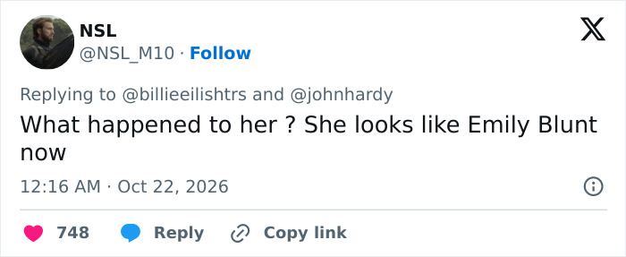 Billie Eilish Has Fans Guessing After Her Latest Photos Trigger Plastic Surgery Speculation