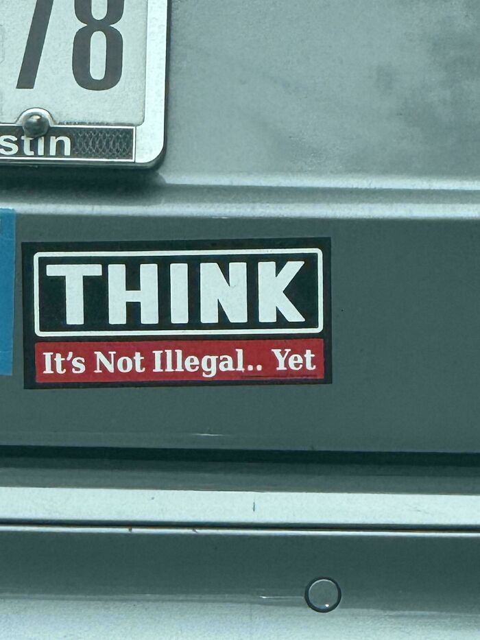 61 Wild Bumper Stickers That Prove Some People Have Absolutely No Filter (New Pics) 61 Wild Bumper Stickers That Prove Some People Have Absolutely No Filter (New Pics)