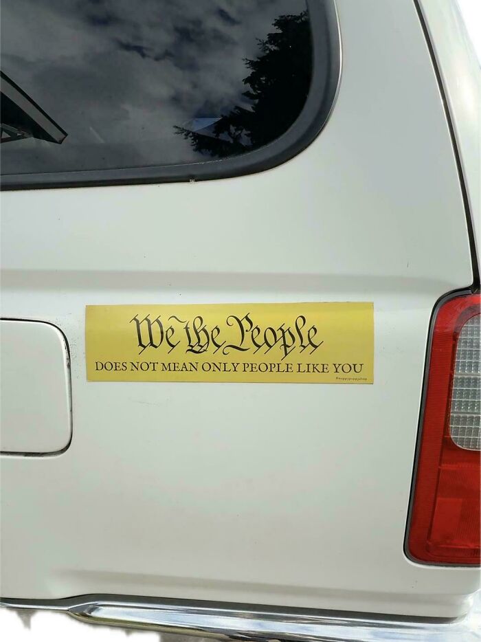 61 Wild Bumper Stickers That Prove Some People Have Absolutely No Filter (New Pics) 61 Wild Bumper Stickers That Prove Some People Have Absolutely No Filter (New Pics)