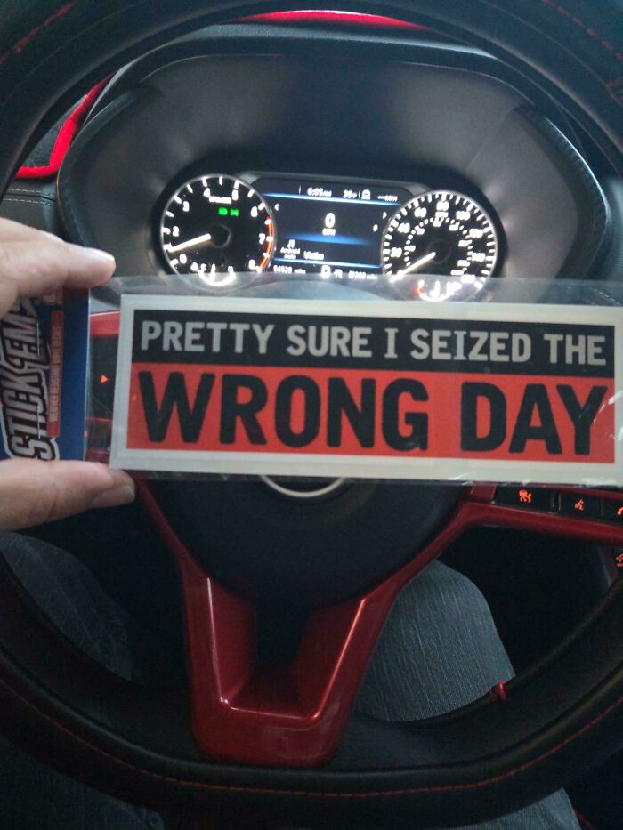 61 Wild Bumper Stickers That Prove Some People Have Absolutely No Filter (New Pics) 61 Wild Bumper Stickers That Prove Some People Have Absolutely No Filter (New Pics)