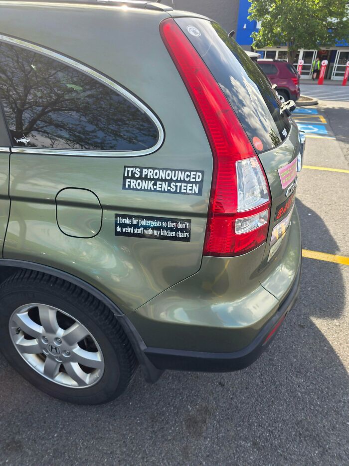 61 Wild Bumper Stickers That Prove Some People Have Absolutely No Filter (New Pics) 61 Wild Bumper Stickers That Prove Some People Have Absolutely No Filter (New Pics)