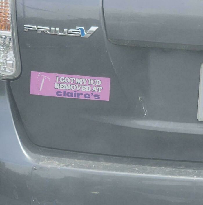 61 Wild Bumper Stickers That Prove Some People Have Absolutely No Filter (New Pics) 61 Wild Bumper Stickers That Prove Some People Have Absolutely No Filter (New Pics)