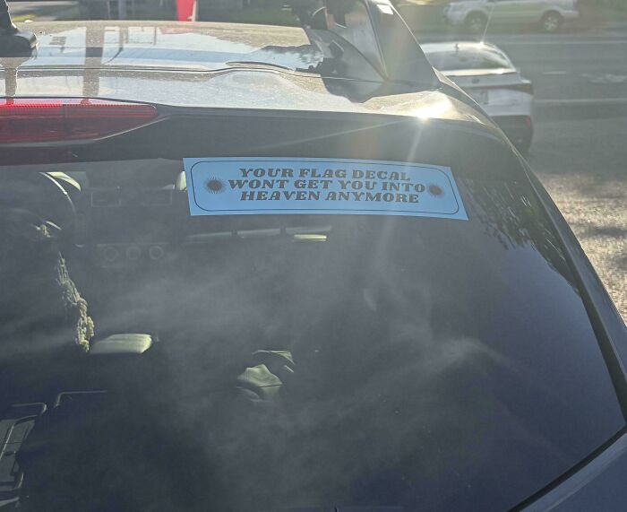 61 Wild Bumper Stickers That Prove Some People Have Absolutely No Filter (New Pics) 61 Wild Bumper Stickers That Prove Some People Have Absolutely No Filter (New Pics)