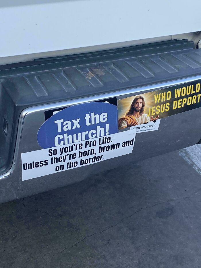 61 Wild Bumper Stickers That Prove Some People Have Absolutely No Filter (New Pics) 61 Wild Bumper Stickers That Prove Some People Have Absolutely No Filter (New Pics)