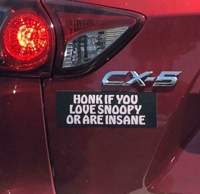 61 Wild Bumper Stickers That Prove Some People Have Absolutely No Filter (New Pics) 61 Wild Bumper Stickers That Prove Some People Have Absolutely No Filter (New Pics)