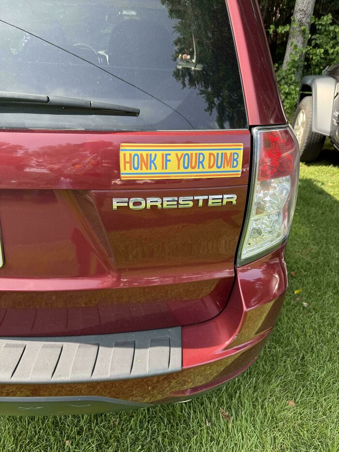 61 Wild Bumper Stickers That Prove Some People Have Absolutely No Filter (New Pics) 61 Wild Bumper Stickers That Prove Some People Have Absolutely No Filter (New Pics)