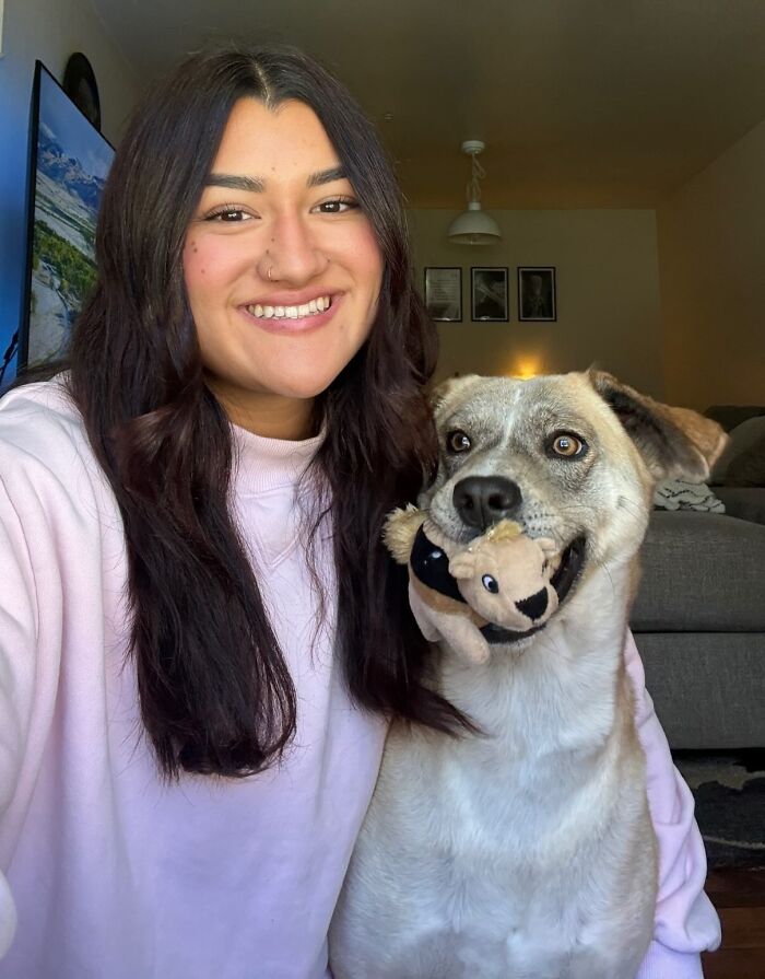 This Rescue Dog Was Scared And Shy In The Shelter, Now His Smile Is Melting Hearts Online