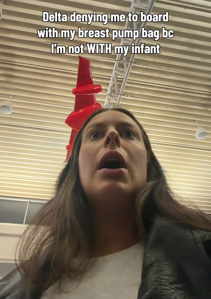Delta Passenger Films Tense Airport Exchange After Employee&rsquo;s Bizarre Logic About Her Breast Pump