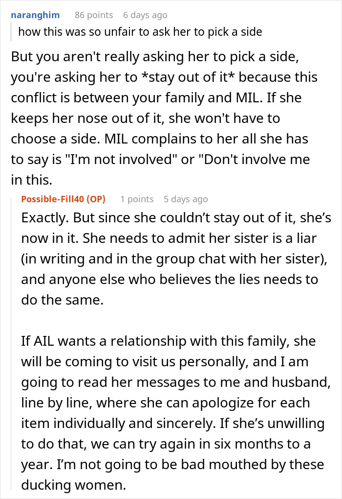 Nasty MIL Can’t Believe The Truth About Her Comes Out, Blames Everything On DIL Nasty MIL Can’t Believe The Truth About Her Comes Out, Blames Everything On DIL