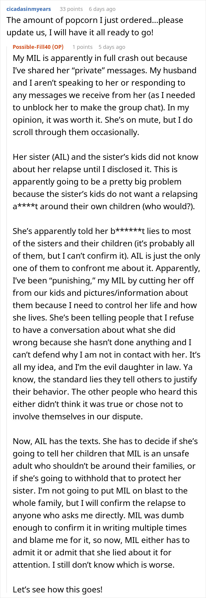 Nasty MIL Can’t Believe The Truth About Her Comes Out, Blames Everything On DIL Nasty MIL Can’t Believe The Truth About Her Comes Out, Blames Everything On DIL