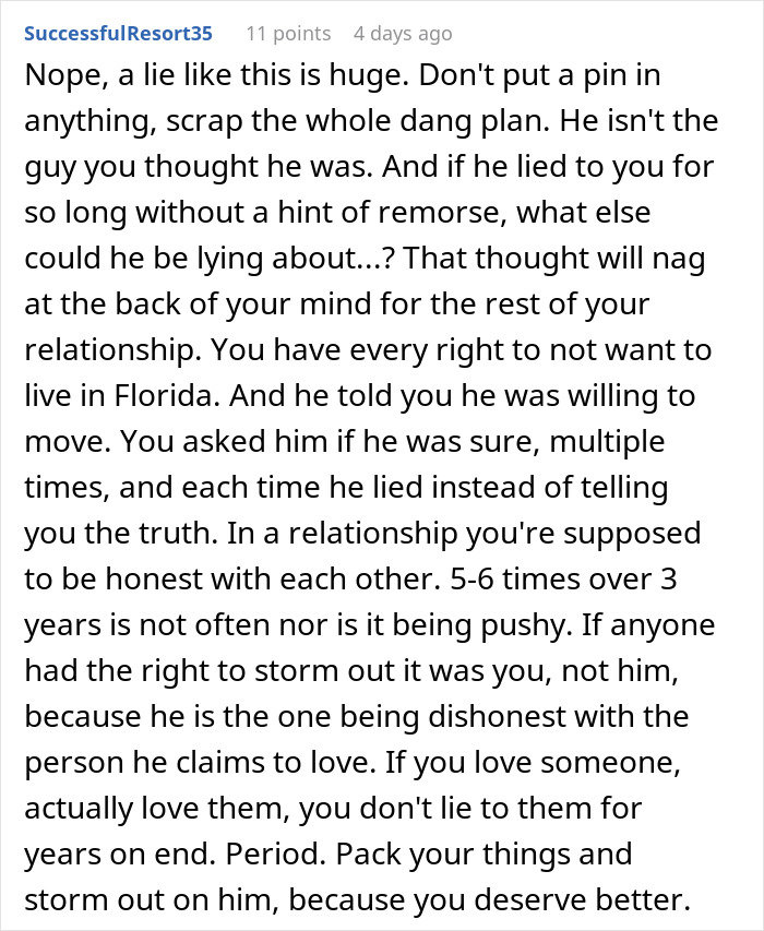 Man Thinks He’s Getting Married In 2 Weeks, Fiancé’s 3-Year Lie Has Him Packing His Bags Instead Man Thinks He’s Getting Married In 2 Weeks, Fiancé’s 3-Year Lie Has Him Packing His Bags Instead
