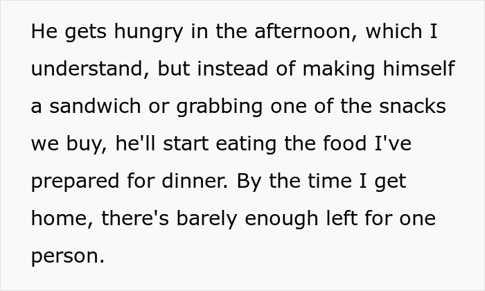 Woman Stops Making A Second Dinner Because Husband Keeps Breaking His Promise, He Runs Crying To His Mom Woman Stops Making A Second Dinner Because Husband Keeps Breaking His Promise, He Runs Crying To His Mom