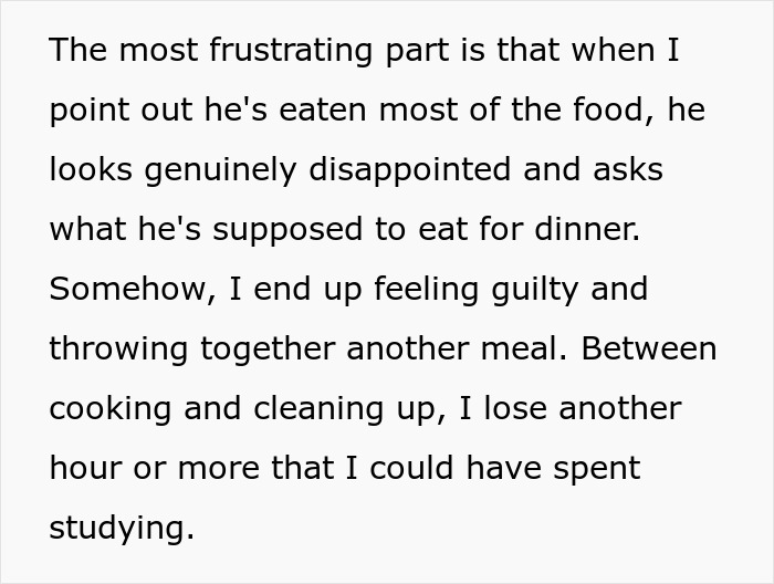 Woman Stops Making A Second Dinner Because Husband Keeps Breaking His Promise, He Runs Crying To His Mom Woman Stops Making A Second Dinner Because Husband Keeps Breaking His Promise, He Runs Crying To His Mom