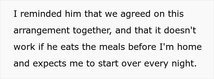 Woman Stops Making A Second Dinner Because Husband Keeps Breaking His Promise, He Runs Crying To His Mom Woman Stops Making A Second Dinner Because Husband Keeps Breaking His Promise, He Runs Crying To His Mom