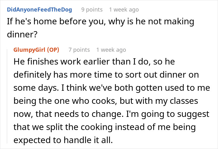 Woman Stops Making A Second Dinner Because Husband Keeps Breaking His Promise, He Runs Crying To His Mom Woman Stops Making A Second Dinner Because Husband Keeps Breaking His Promise, He Runs Crying To His Mom